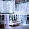 thumbnail image 6 of 300 LED Window Curtain String Light Wedding Party Garden ,White Light, 6 of 6