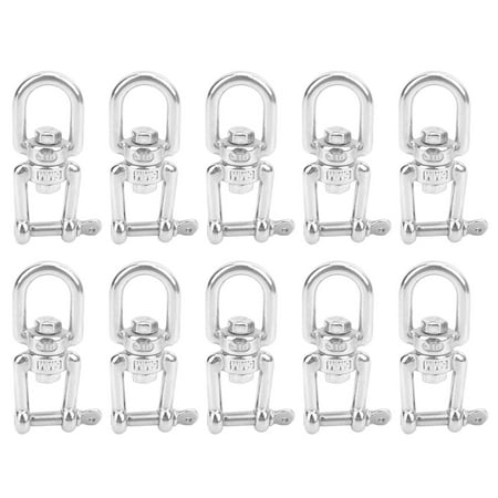 

Rotating Snap Stainless Steel Hook Useful M5 For 286.6lb For Connection