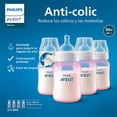 thumbnail image 2 of Philips Avent Set Biberones Anticolic 9oz 4pz Rosa, 2 of 4