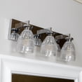 thumbnail image 2 of Yalina 3-Light Cut Glass Wall Sconce, 2 of 4