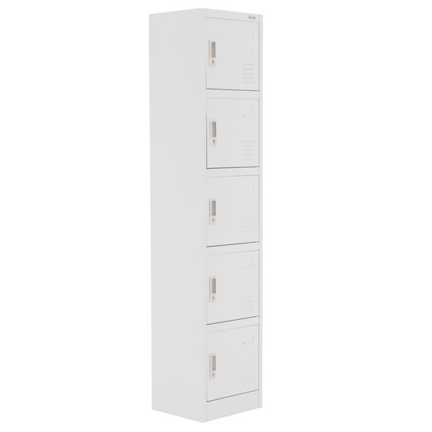 Locker Casillero Guardex Guardex NAPOLES Metálico De 5 Puertas