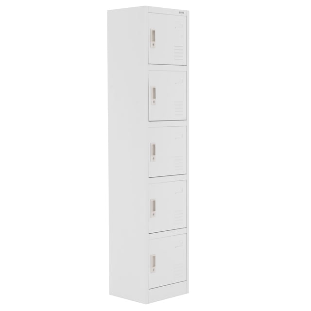 Locker Casillero Guardex Guardex NAPOLES Metálico De 5 Puertas