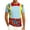 Blue, variant on IWRICH Men's Clown T-Shirts Graphic Short Sleeve Carnival Circus Tops Crew Neck Holiday Funny Tees Blue XL