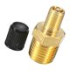 thumbnail image 5 of 1/4-inch Npt Nickel Plated Brass Air Compressor Tank Fill Valves Schrader, 5 of 5