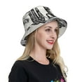 thumbnail image 6 of Xecao Vintage Cactus Pickup Print Men and Women Night Reflective Hat Runner Cap Visor Bucket Hat Boonie Cap, 6 of 6