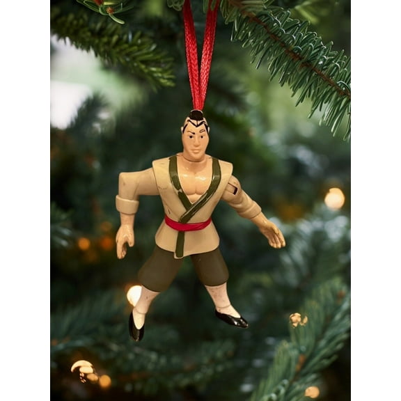 Mulan Li Shang Pvc 4” Ornament Figure Figurine Holiday Charm Dangler