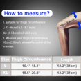 thumbnail image 3 of Rodillera deportiva de 2 piezas, rodillera elástica para osteoartritis con almohadilla de gel para rótula y estabilizadores de resorte laterales, rodillera rotuliana y de ligamento para hombres/mujere, 3 of 5