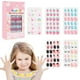 thumbnail image 2 of 120 uñas postizas para niñas, prepegadas, cobertura total, adhesivas, a presión, 2 of 9