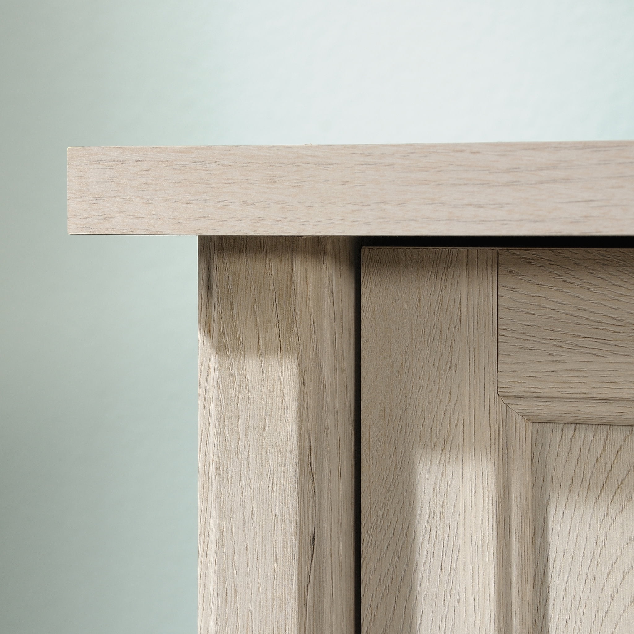 Sauder Costa Computer Desk, Chalked Chestnut Finish