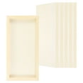thumbnail image 1 of Uxcell 6"x12" Wood Panels Board, 6Pcs Unfinished Square Wood Canvas Wood Panel Painting Board, Wood Color, 1 of 6