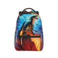 thumbnail image 7 of Wings Of Fire Backpacks Daily Large Capacity Backpack Lightweight Rucksack Casual Daypack Bookbag Shoulder Bag, 7 of 7