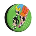 thumbnail image 2 of Powerpuff Girls Spare Tire Cover Animal Cute Cartoon Weatherproof Universal Wheel Protectors Camper Tire Covers for Trailer Rv Travel, 2 of 8