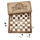 thumbnail image 2 of Juego de ajedrez AMEROUS magnético de madera de 30 x 30 cm para niños de más de 6 años, 2 of 8