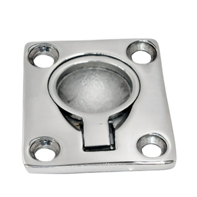 Deck Hatch Pull Ring Boat Supplies Raccords Fins et Résistants à la Rouille Taille Compacte Imperméable Espace Économisant Accessoires Marins Remplacé Pièce 48x38