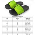 thumbnail image 2 of GZHJMY Stylish Slides for Women Men, Green Leaf Frog Soft Flexible Slip-on Sandals Slippers, 2 of 7