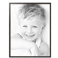 thumbnail image 2 of ArtToFrames 25" x 33" Black Square with Gold Beads Picture Frame, 25x33 inch Black Wood Poster Frame (WOM-5021), Pack, 2 of 7