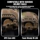 thumbnail image 4 of Casco táctico ARC adaptador de riel, accorios de rotación para auricular con COMTAC 3 auricular OPS Core ARC y Team W M-LOK Rail para Airsoft Shooting y deport al aire última intervensión, 4 of 5