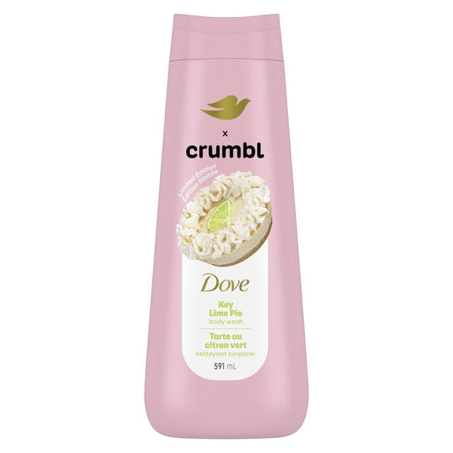 Dove Crumbl Moisturizing Liquid Body Wash Key Lime Pie, 591ml | Limited Edition