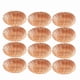 thumbnail image 1 of Paquete de 12 Cestas Ovaladas Plástico, Pan Vacías, Almacenamiento Alimentos A Granel, Mimbre Plástico para Servir en la Cocina, 1 of 5