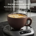 thumbnail image 6 of Rechargeable Electric Coffee-Cup, Mug Warmer, Usb Rechargeable Coaster, Electric Ceramic Drinks Cup, Travel Ready, For Desk, Kitchen, Travel, 6 of 9