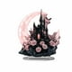 thumbnail image 1 of Decoración del hogar, decoración de habitaciones, decoración de pared, Halloween y castillo negro en forma de acrílico 2D, adorno de mesa para el hogar, sala de estar, decoración de festivales, soport, 1 of 2