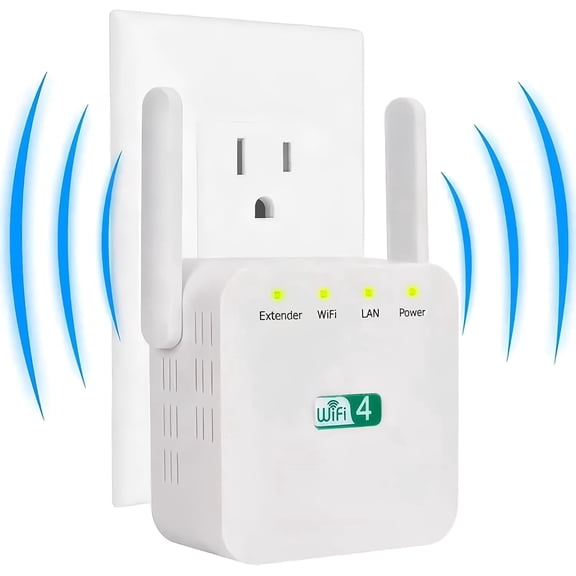 Net Boost, Netboost Pro WiFi Extender, Netboost WiFi Extender,WiFi Signal Booster, WiFi Range Extender 300Mbps, 7998 Sq.ft Long Range Internet WiFi Booster for Home 360° Full Coverage