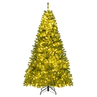 Costway 6 FT Artificial Xmas Tree with 821 PVC Branch Tips 560