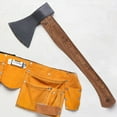 thumbnail image 1 of LITINKIMI Single Bit Handle Replacement Wooden Axes Handle Brown 1Set, 1 of 8