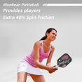 thumbnail image 3 of Pala de pickleball BlueBean Cyber 001 con núcleo de fibra de carbono de 16 mm, 3 of 7