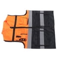 thumbnail image 1 of Class 2 High Visibility  Vest, with Dual Tone Reflective Strips and Multiple Pockets, for Construction, 1 of 8