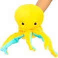 thumbnail image 2 of Plush Octopus Hand Puppet Ocean Stuffed Animal Interactive Toy for Role Play Pre, 2 of 5