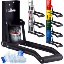 Mckay Steel Wall-Mounted Can Crusher, Heavy-Duty 16oz Aluminum Can Smasher for Soda, Beer & Seltzer Recycling