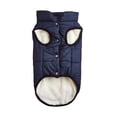 thumbnail image 4 of Namzi Chaqueta de invierno cortavientos para perros, abrigo cálido para perros, ropa para mascotas con 2 capas forradas de polar para perros pequeños, medianos y grandes (XS, negro)., 4 of 4