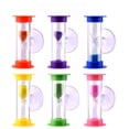 thumbnail image 3 of Reloj de arena con ventosa para niños de tres minutos, temporizador de 1, 2 o 3 minutos, regalo creativo para estudiantes, 3 of 3