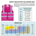 thumbnail image 5 of Toptie Asian Slim Fit High Visibility Mesh Safety Vest with Pockets, Multiple Color for Team Activity, 5 of 7