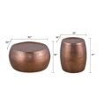 thumbnail image 3 of Furnishing CT-501 Coffee Table and ET-501 End Table Set Copper, 3 of 13