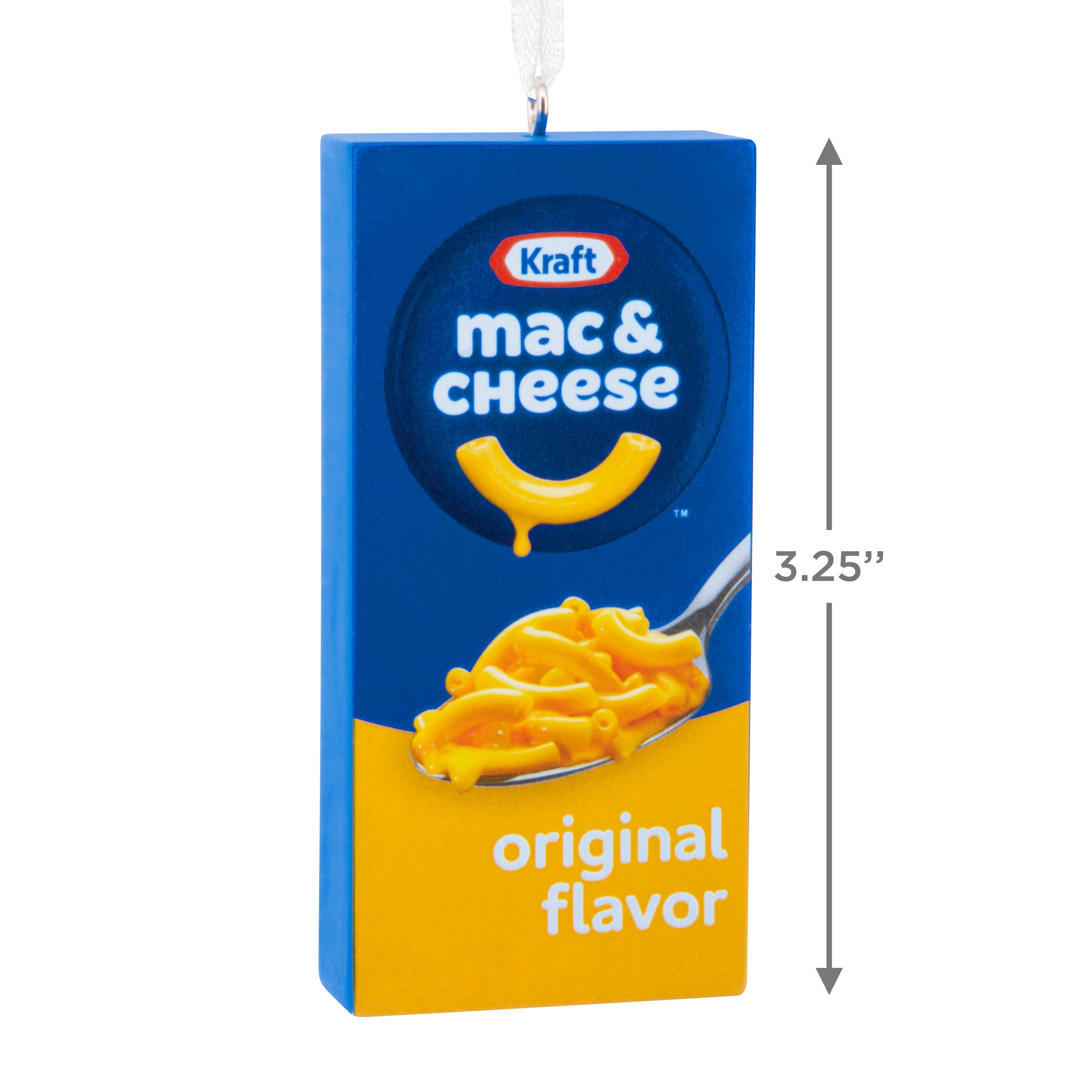 Hallmark Christmas Ornament (Kraft Mac & Cheese Box), 1 Count