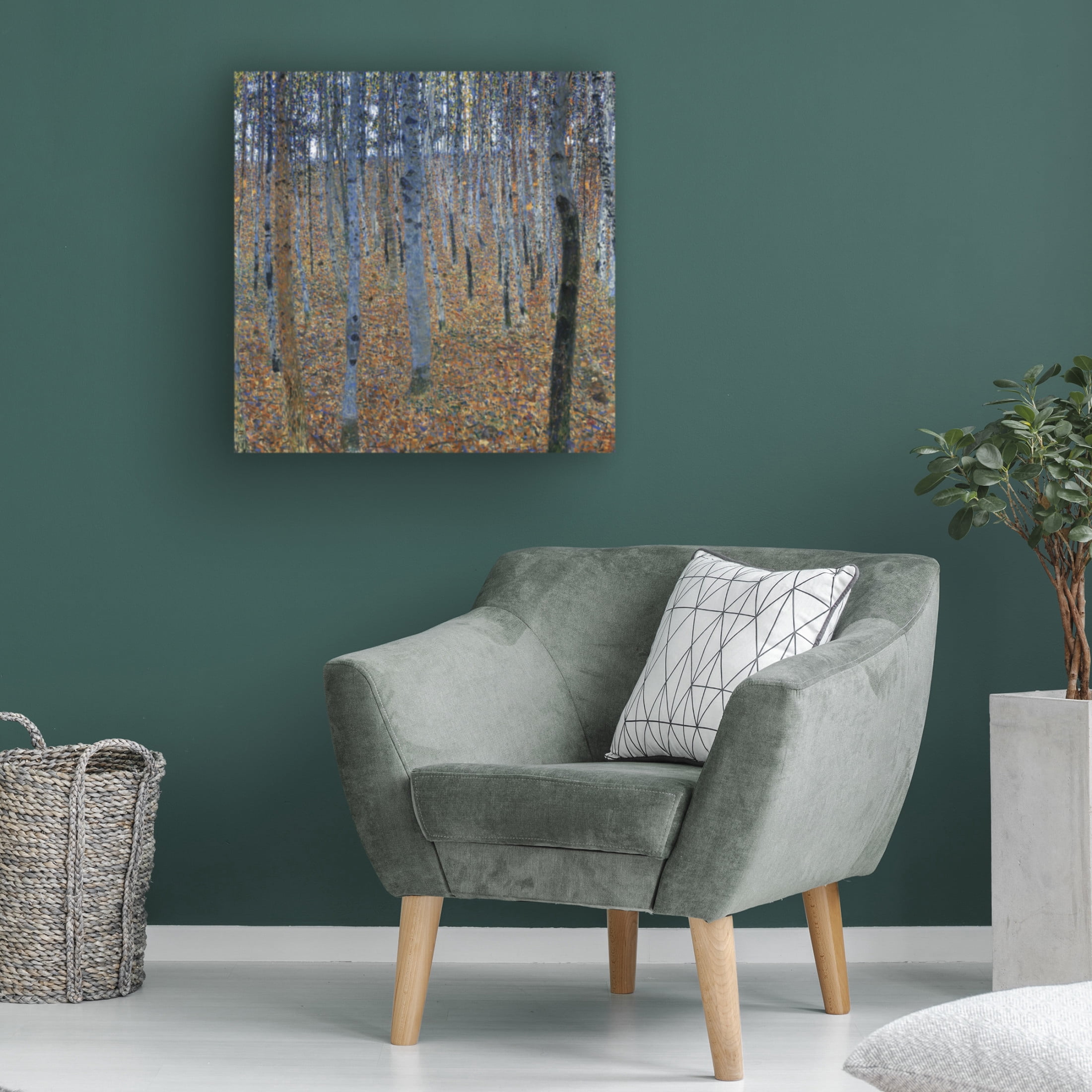 Trademark Fine Art Gustav Klimt  Klimt Multicolor Landscapes I Canvas Wall Art