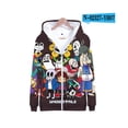 thumbnail image 2 of Sudadera con capucha con estampado 3D del juego Undertale Sans, sudadera con cremallera para niños y niñas, sudaderas unisex, sudaderas con capucha de gran tamaño a la moda para niños y dibujos animad, 2 of 5