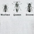 thumbnail image 3 of CafePress - Worker, Queen, And Drone Bees T Shirt - Men's Classic Graphic T-Shirt, 3 of 4