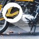 thumbnail image 3 of Ofertas Únicas 1 Juego de Almohadilla de Extensión de Caballete de Motocicleta para Suzuki Jixer 250 SF 2018-2023 Tono Dorado, 3 of 6