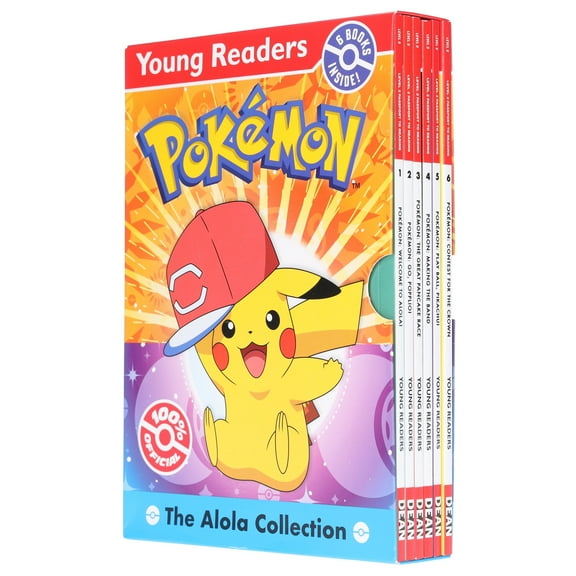 Young Readers Level 2 Pokemon: Alola 6 Picture Books - Ages 4-8 - Paperback