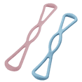 thumbnail image 4 of Yoga Rally Band, Elastic Band, Resistance Band Blue/Pink Treat Frozen Shoulder, Chest Expansion, Beautify Back Muscles, Exercise Arm Strength, 4 of 4