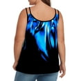 thumbnail image 4 of DYMADE Women Retro Style Floral Print Casual Loose Fit Sleeveless Tank Women, 4 of 6