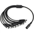 thumbnail image 1 of BCC4008 - CAMERA POWER SPLITTER CABLE 1 FEM TO 8 MALE/2.1X5.5MM, 1 of 1