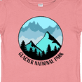 thumbnail image 4 of Inktastic Glacier National Park Montana Mountains Boys or Girls Baby T-Shirt, 4 of 5