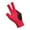 Red, variant on kesoto 3 Fingers Billiard Glove Left Hand Durable Professional Mitts Snooker Cue Glove Pool Cue Gloves for Indoor Women Men Practice gray
