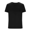 thumbnail image 3 of Ohufall Plus Size Men T Shirts Pullover Short Sleeve Shirts for Men Crew Neck Solid Color Men Tops with Pocket, 3 of 5