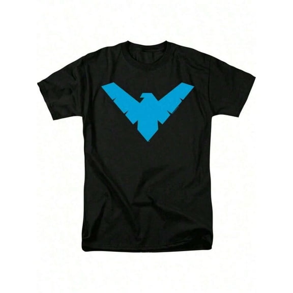 Nightwing Logo Classic T-Shirt - Graphic Tee | 100% Cotton Superhero Fan Apparel,Chic Republic