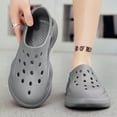 thumbnail image 6 of Men Slip-on Garden Clogs Breathable Lightweight Swimming Pool Water Shoes Outdoor Beach Shoes, 6 of 7